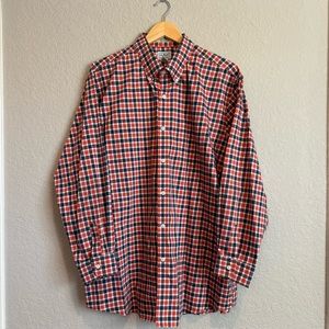 L.L. Bean, wrinkle free traditional fit, Casual Botton-Down Shirt